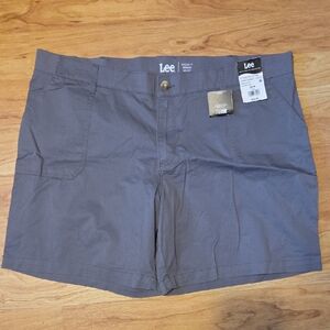 Lee Women's Charcoal Cargo Shorts